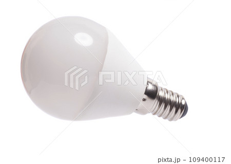 LED lamp isolated on white background 109400117