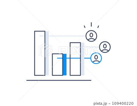 Recruitment service, human resources, choose candidate, fill vacancy, employment concept 109400220