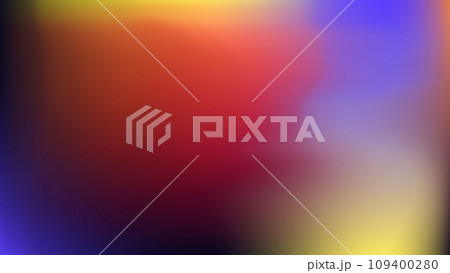 Neon festival banner ads. Psychedelic red wine black lemon yellow indigo blue tangerine orange vector striped textures background. Mockup social media advertisement presentation cover wallpaper fon.  109400280