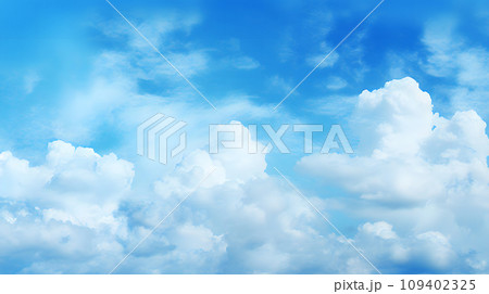 雲海 背景素材 雲海 背景素材 109402325