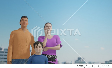 家族 CGイメージ 家族 CGイメージ 109402723