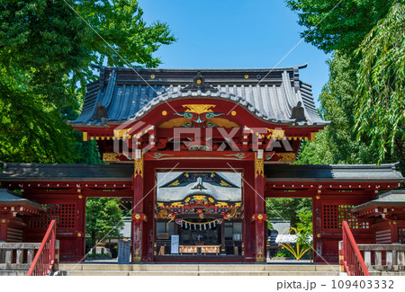 埼玉県　秩父神社　神門　秩父三社の一社 109403332