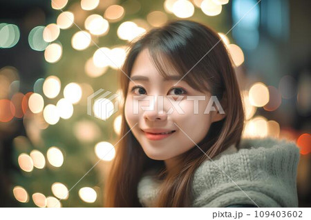 クリスマスデート　AI生成 109403602