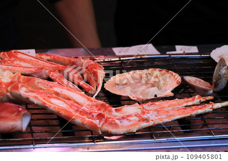 網焼きの海鮮バーベキュー　 109405801