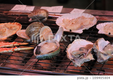 網焼きの海鮮バーベキュー 網焼きの海鮮バーベキュー 109405804