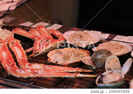 網焼きの海鮮バーベキュー 網焼きの海鮮バーベキュー 109405806