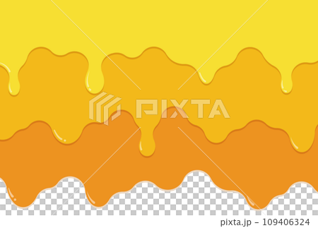 フレーム素材_垂れた蜂蜜 フレーム素材_垂れた蜂蜜 109406324