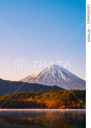 夜明けの富士山（西湖にて） 109409083