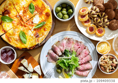 ホームパーティ　料理 109409338