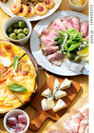 ホームパーティ　料理 109409355
