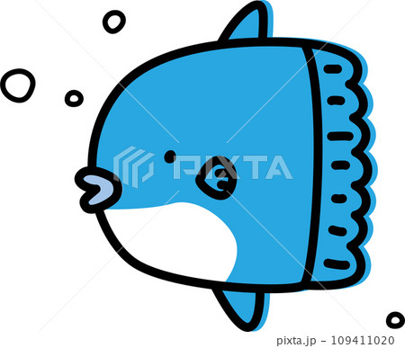 マンボウのゆる〜いイラスト 109411020