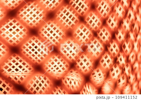 竹編みランプシェード部分アップ 竹編みランプシェード部分アップ 109411152