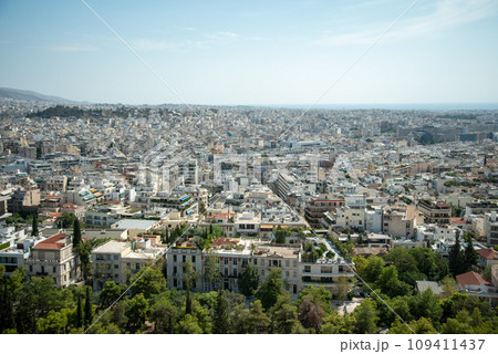 ギリシャアテネのとても美しく歴史的なアクロポリスの風景 ギリシャアテネのとても美しく歴史的なアクロポリスの風景 109411437