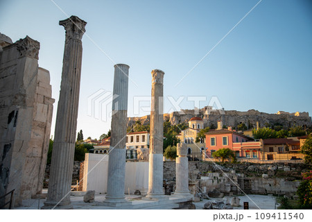 ギリシャアテネのとても美しい風景 109411540