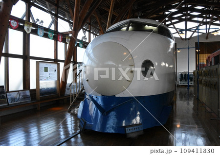 鉄道歴史パーク in SAIJOに展示されている、0系新幹線 109411830