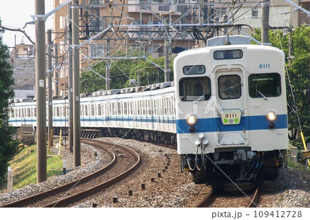 東武8000系 8111F ありがとうHM付 東上線 東武8000系 8111F ありがとうHM付 東上線 109412728