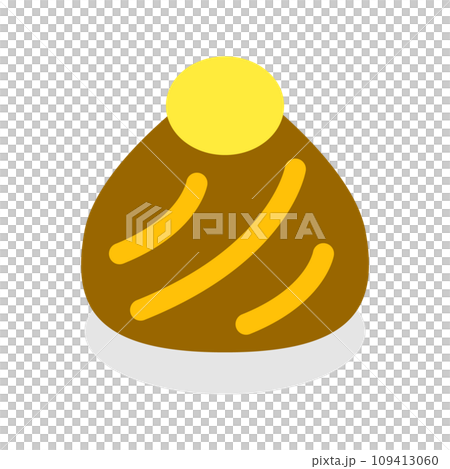 Color style icon representing sweets, Mont Blanc 109413060