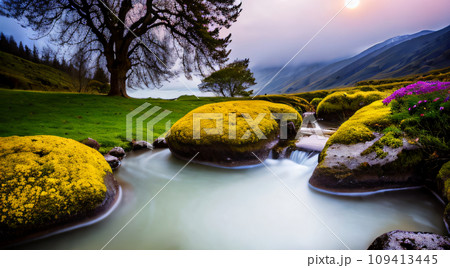 幻想的な日本庭園風 109413445