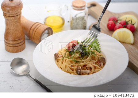 明太子スパゲティ 109413472