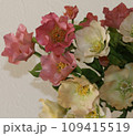 パンフラワー（樹脂粘土の作品）のクリスマスローズ 109415519
