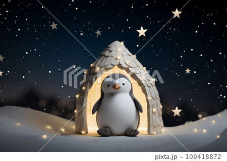 オーロラとペンギン-2 109418872