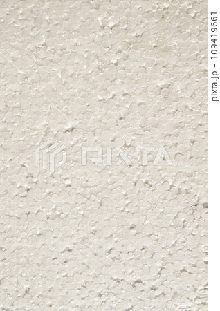 White styrofoam surface background texture closeup detail 109419661