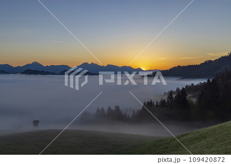 Landscape near Skofja Loka, Slovenia 109420872