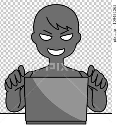 PCを操作する悪人 PCを操作する悪人 109421063