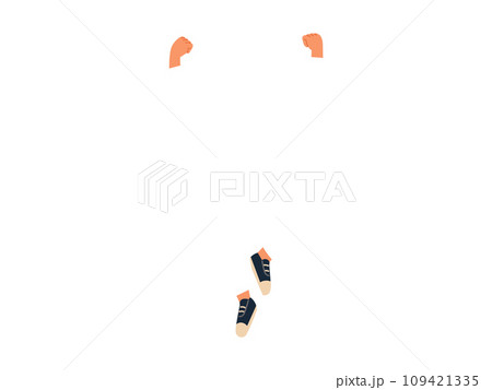 Body part vector illustration. The anatomical position serves as critical reference in medical examinations Educational gestures facilitate conveyance complex anatomical concepts Body shape awareness 109421335