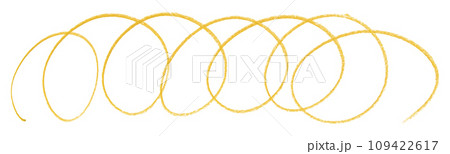 Yellow pencil strokes isolated on white background. Yellow pencil strokes isolated on white background. 109422617