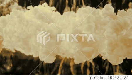 Milk Mixing with Coffee Drink. Milk Mixing with Coffee Drink. 109423324