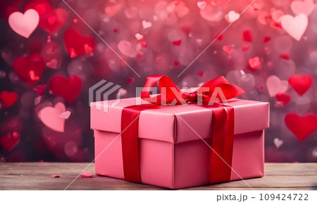 Heartfelt gift: Valentine's Day box 109424722