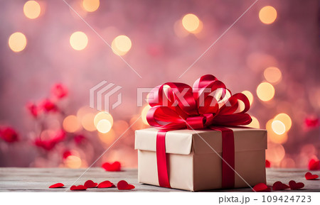 Heartfelt gift: Valentine's Day box 109424723