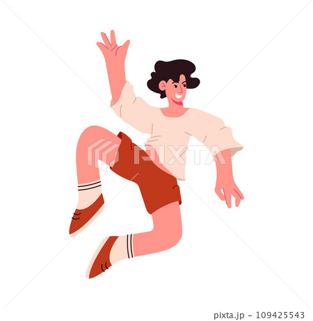 Jumping people vector illustration. Energetic individuals embody freedom leaping and hopping with happiness The celebration success is echoed in lively actions jumping people People find happiness Jumping people vector illustration. Energetic individuals embody freedom leaping and hopping with happiness The celebration success is echoed in lively actions jumping people People find happiness 109425543