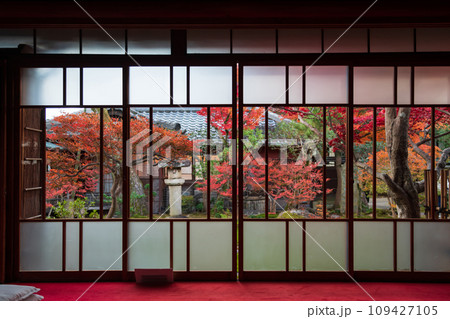 秋の旧林家住宅と庭園〈愛知県一宮市〉 秋の旧林家住宅と庭園〈愛知県一宮市〉 109427105