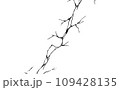 ひび割れ 109428135