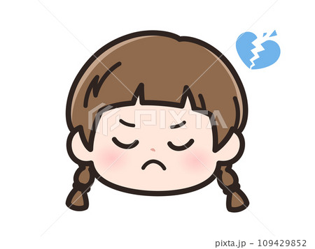 嫌いの女の子の顔 109429852