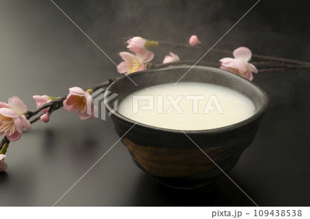 甘酒 ピンクの花 甘酒 ピンクの花 109438538