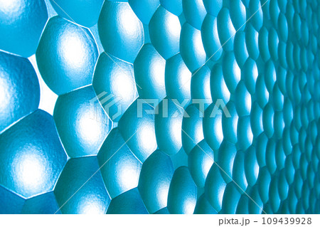 Blue leather with texture structure 109439928