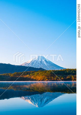 夜明けの富士山（西湖にて） 109440298