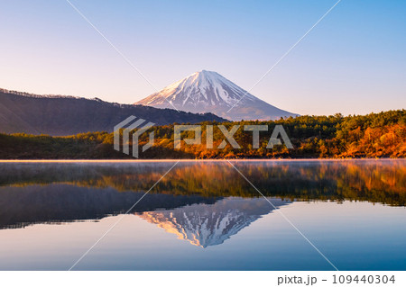 夜明けの富士山（西湖にて） 109440304