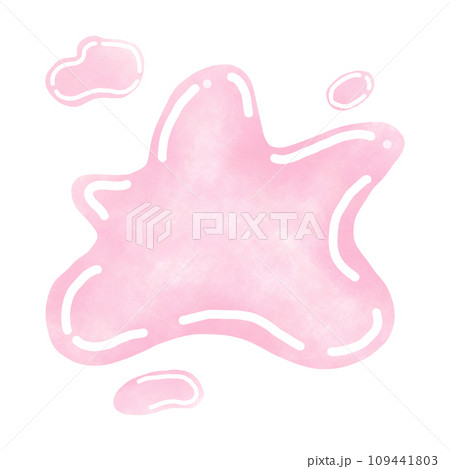 Shape Element Graphics Light Pink Colorのイラスト素材 [109441803] - PIXTA