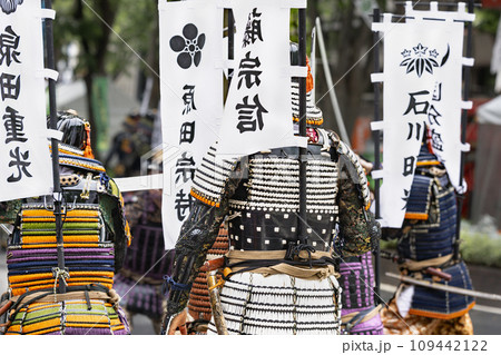 仙台青葉まつり　時代絵巻武者隊巡行 109442122