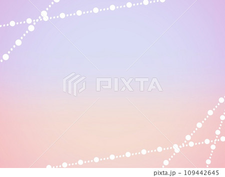 ピンクの背景に浮かぶ抽象的な波 109442645