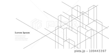 幾何学 抽象 建築 テクノロジー ビジネス 背景 幾何学 抽象 建築 テクノロジー ビジネス 背景 109443397