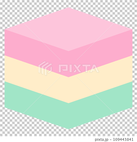 ひな祭りの菱餅のイラスト 109443841