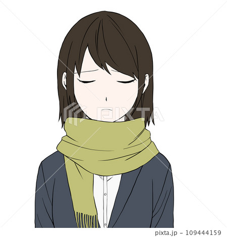 可愛いスーツの女性 109444159