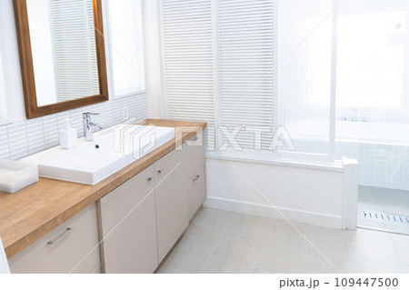 綺麗な洗面室 109447500