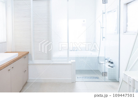 綺麗な洗面室 109447501