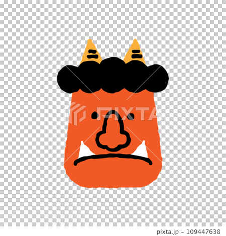 節分 赤鬼 イラスト素材 節分 赤鬼 イラスト素材 109447638